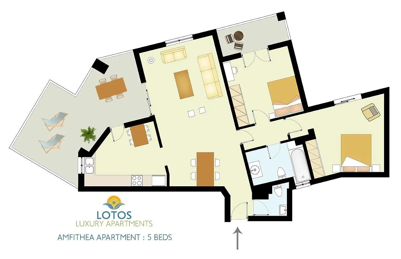 Lotos - Luxury Apartments Κουνουπιδιανά
